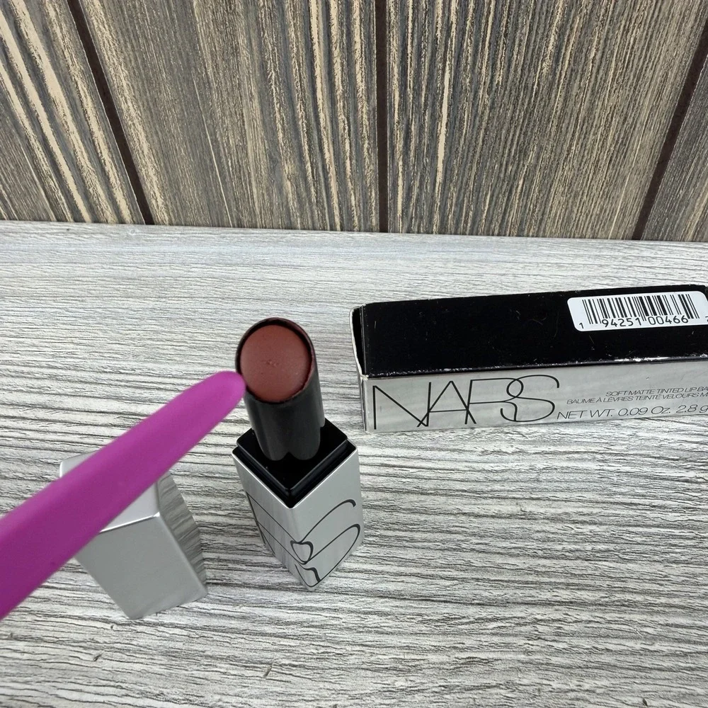 NARS Soft Matte Tinted Lip Balm Whip Lash 0.09 Oz 2.8g Full Size New In Box